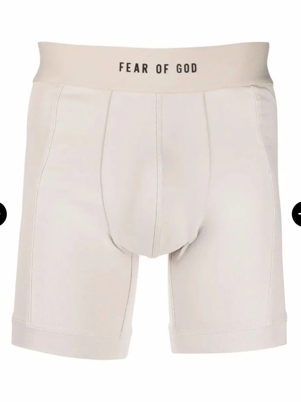 Fear Of God Logo- Waist Cotton Boxer